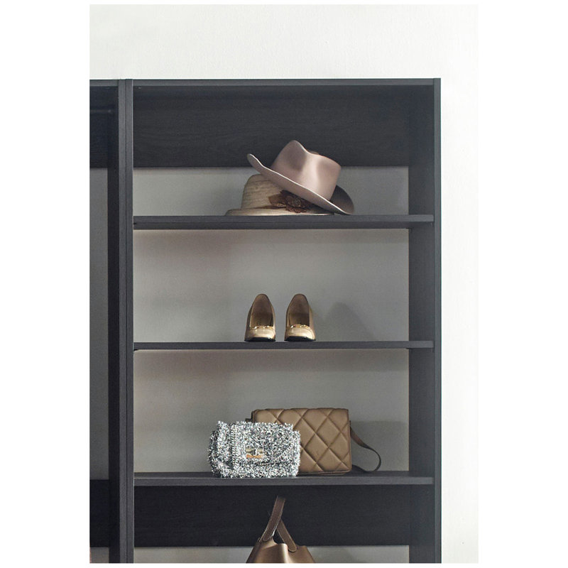 Monica Wood Walk-in Closet System