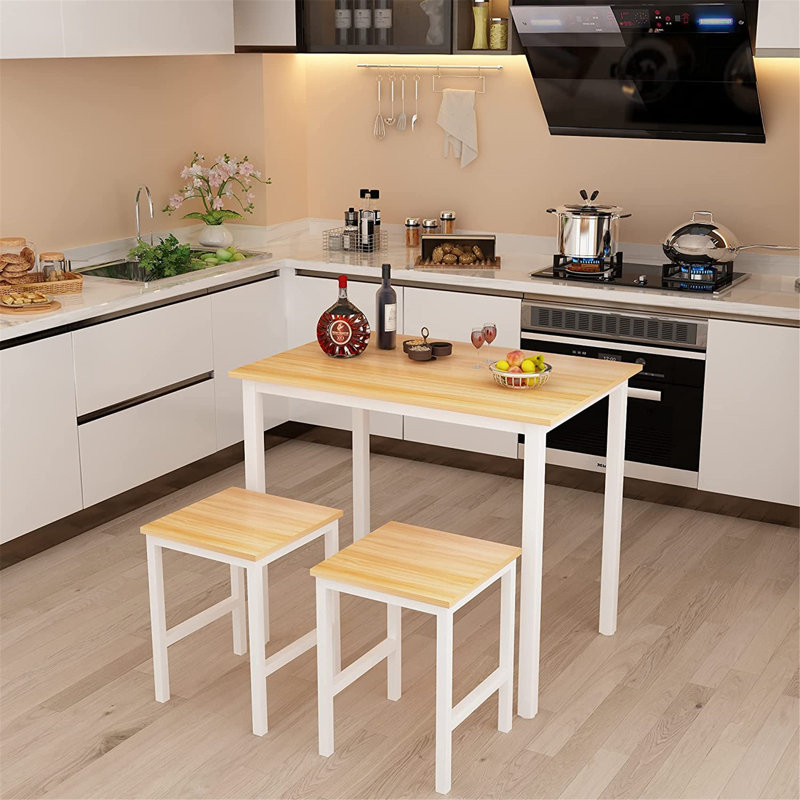 Ensemble repas pour 2 personnes Apisan, Naturel / blanc / naturel / blanc