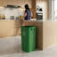 Bac de recyclage en plastique 23 gallons-128820947
