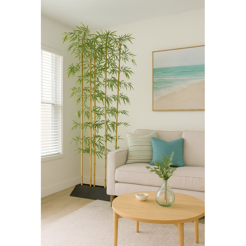 Silk Bamboo Tree in Planter