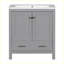 Meuble-lavabo moderne avec lavabo simple et tiroir-558742876