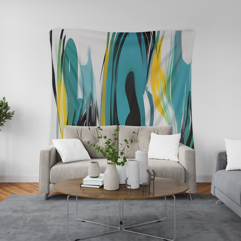 Tapisserie murale, H 60 po x l 51 po