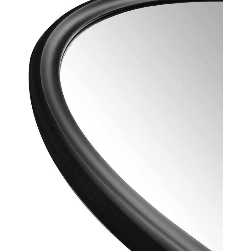 Miroir de salle de bain Darrilyn, Noir