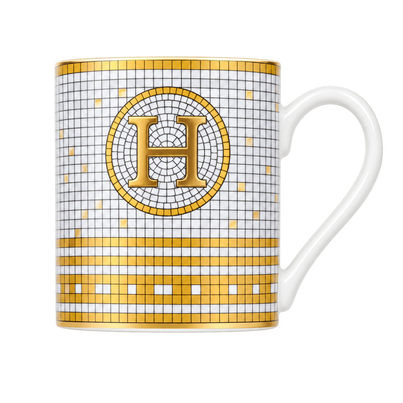 Grande tasse à café en porcelaine Clairessa