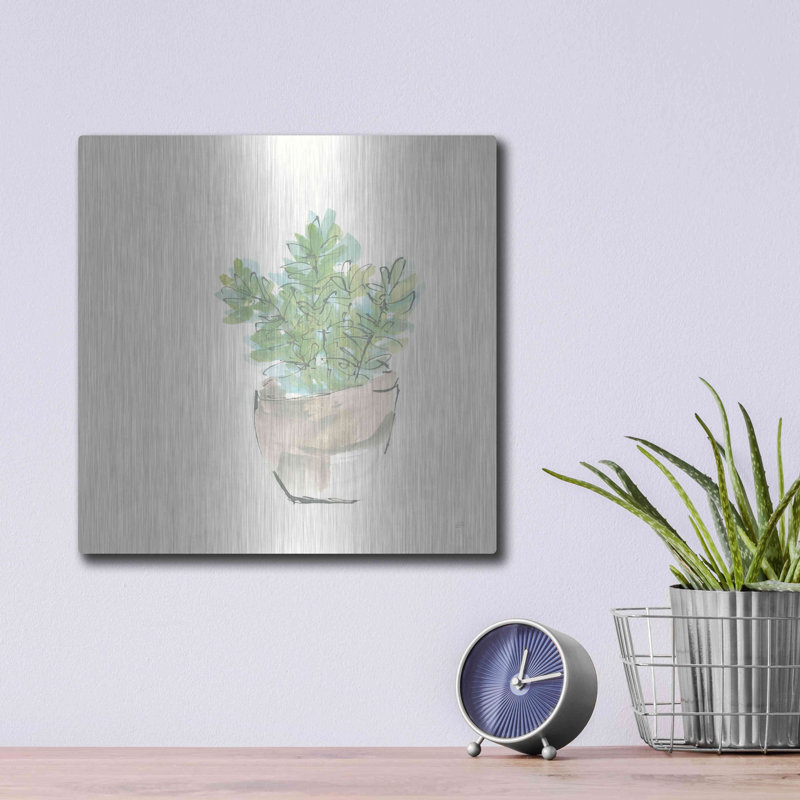 Gracie Oaks «Succulent II» par Chris Paschke, H 12 po x l 12 po