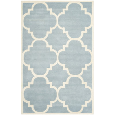 Carolene Hand Tufted Wool Geometric Rug