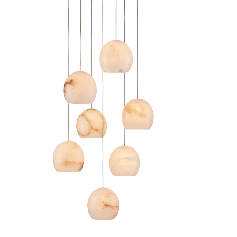 Luminaire suspendu 7 lumières Lazio