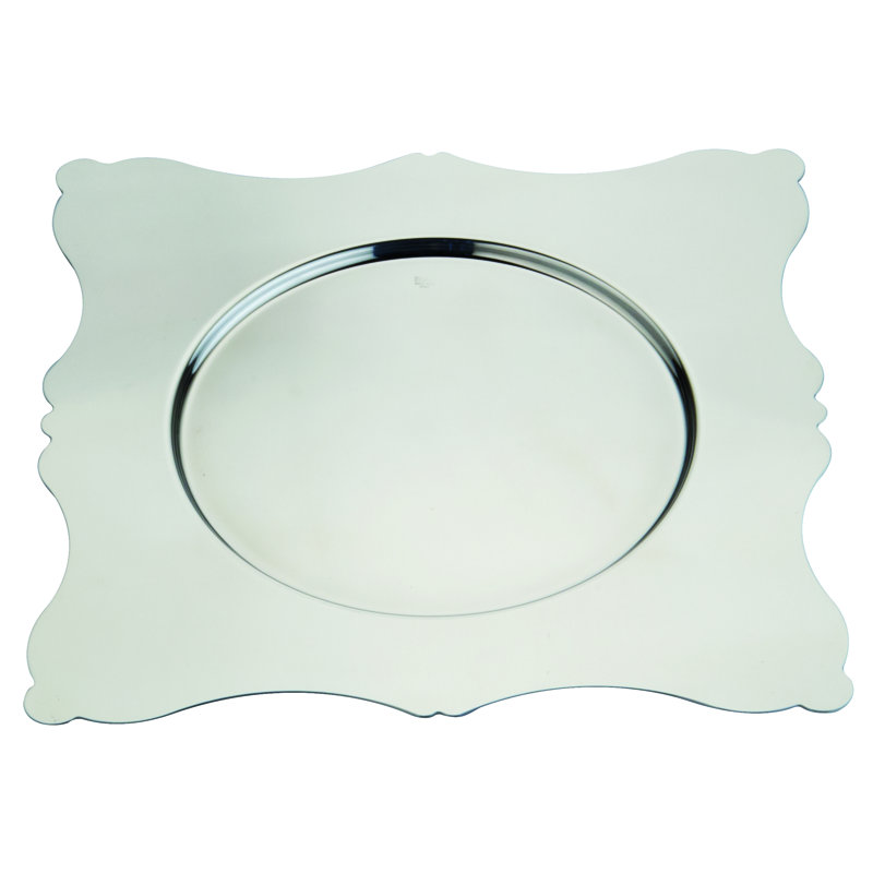 Perla 18/10 Stainless Steel Chargers