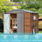 Iron-Wood Combination Tool Shed – A Perfect Blend Of Nature And Functionality-111195001