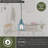 Denzel 1-Light Dimmable Single Bell Pendant