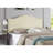 Nailhead Trim Adjustable Upholstered Headboard in Linen Fabric, Metal Legs-521090838-504880941
