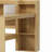 L-Shape Wooden Daybed with Storage Cabinets, Study Desk, and Built-in Bookshelf for Space-Saving Functionality.-1006500414-1006500409