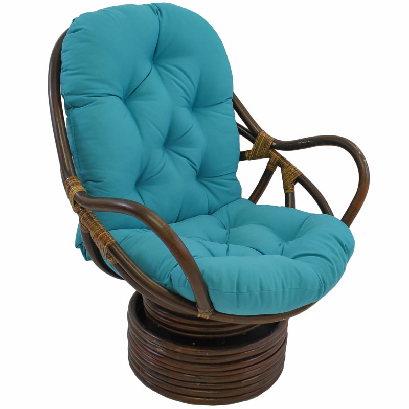 Coussin de chaise longue, Bleu aqua
