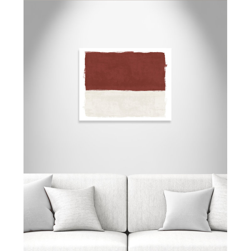 Intense Rust I - Reproduction de paysage par Natalie Carpentieri, L 28 po x H 22 po, Toile tendue, Does Not Apply