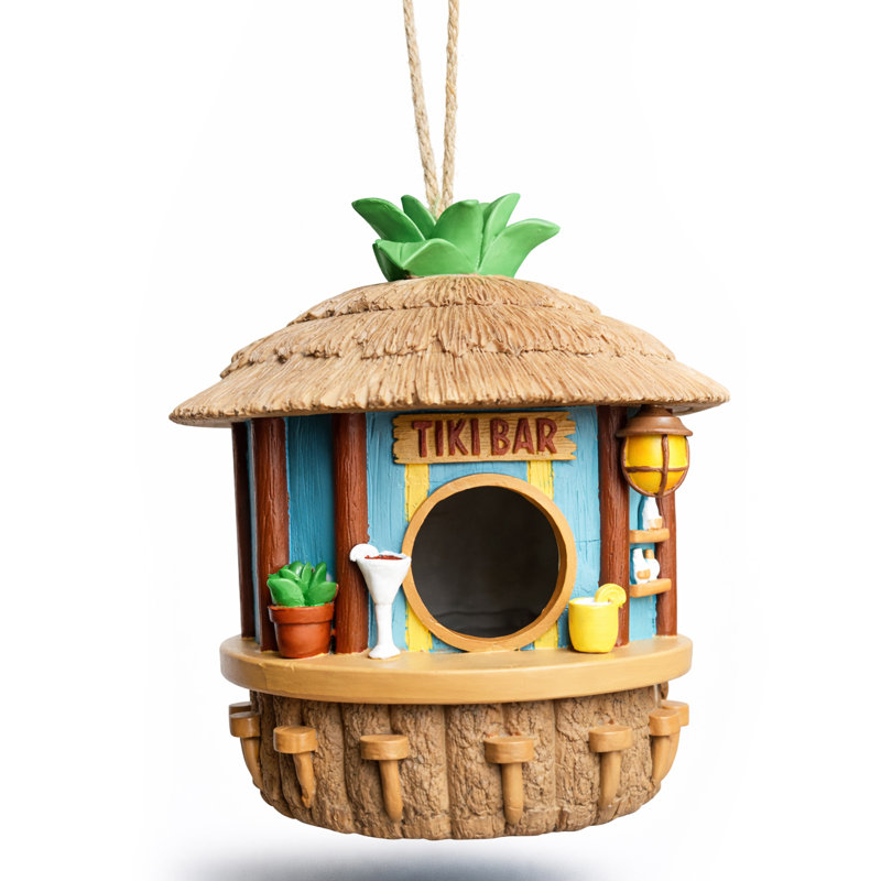 Tiki Bar Birdhouse