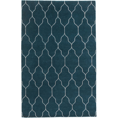 Wool Geometric Indoor Rug