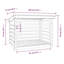 Firewood Rack 108x73x79 cm Solid Wood Pine-92590513