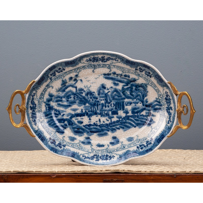 Handmade Porcelain Decorative Plate