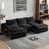 Chenille noir est en rupture de stock