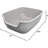 BetterBox Non-Stick Large Litter Box, Pet Safe Coating for Easier Cleaning