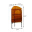 Armoire de rangement en coin 45,67 po