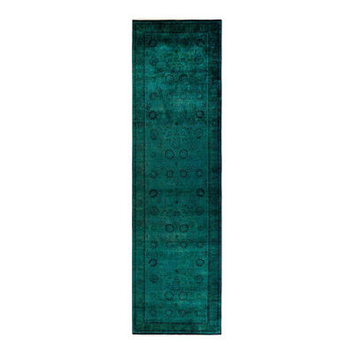 Yanisley One-of-a-Kind 4' 0" X 15' 0" Hand Knotted Area Rug