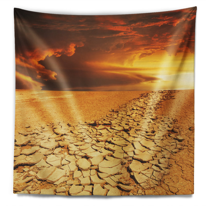 Polyester Tapestry, 50" H x 60" W