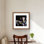 Two Funny Cows - Farm Animals White Framed Print for Decor