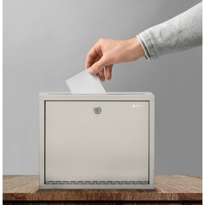 Large Mailbox Steel Multi-Purpose Secure Drop Box