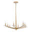 Judi 8-Light Chandelier in Distressed Gold by Breegan Jane-1310811382