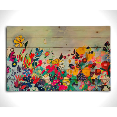 Jardin floral V par JD Studio
