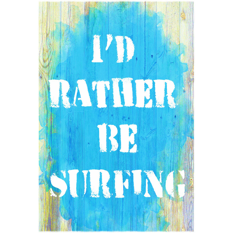 Beach Rules IV by Skip Nall - Wrapped Canvas Painting, 46cm H x 30cm W