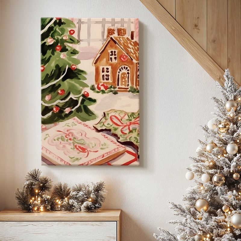 Sugar Wreath of Dusk-Premium, toile tendue avec châssis, H 18 po x l 12 po