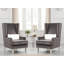 Ensemble de 2 chaises en velours Zurich-155429933