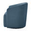 Fauteuil demi-tonneau bleu Ardena