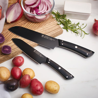 Henckels Noir 2-Pc Asian Knife Set