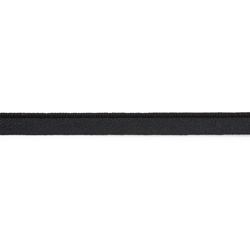 Cordon en coton Cedric, Noir