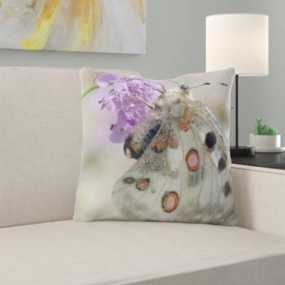 Microsuede Throw Pillow