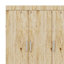 Armoire-penderie à 3 portes avec 2 tiroirs et 2 tringles suspendues-525152107