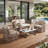 4-Person Patio Conversation Sets With Coffee Table-660398480