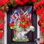 Cintre et porte mural american freedom