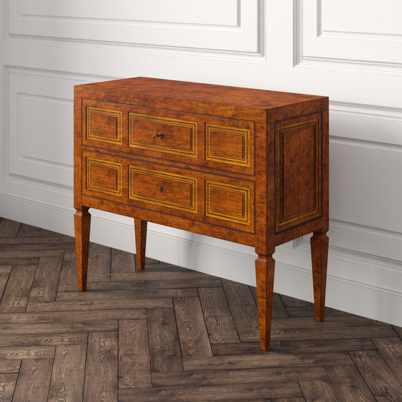 Milan Accent Chest, Oak