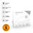 6'' White LED Open Recessed Trim