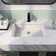 DeerValley Ursa 21" X 15" White Rectangular Vitreous China Undermount Bathroom Sink with Overflow