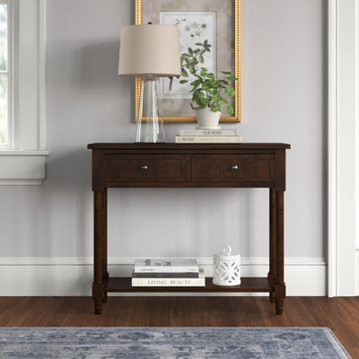Pitcarin 90cm Solid Wood Console Table
