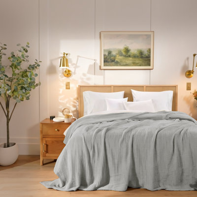 Threadmill 100% Cotton Muslin Blanket