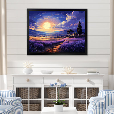 «Tremee Old Purple Farm House I», reproduction sur toile