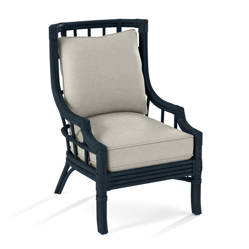 Seville Armchair, Basic Beige, 0317-85, Nickel