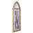 48"H Cathedral Inspired Stained Glass Window Panel-608302867