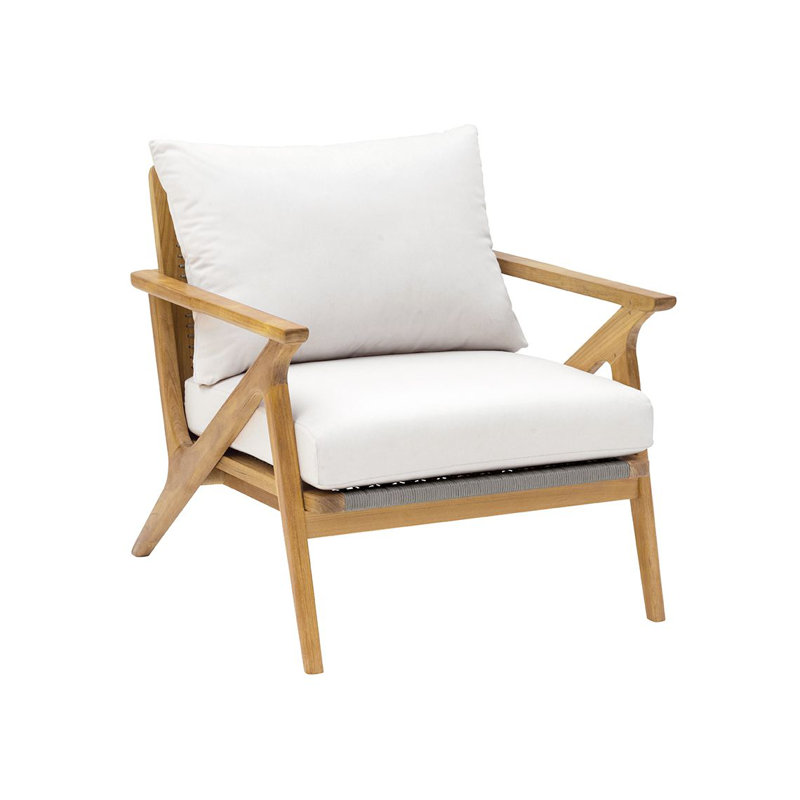 Soho Lounge Chair With Cushion, Smoke